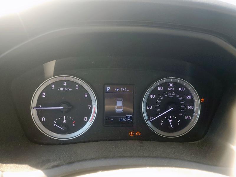 5NPE24AF8JH641704 - 2018 HYUNDAI SONATA SE SILVER photo 9