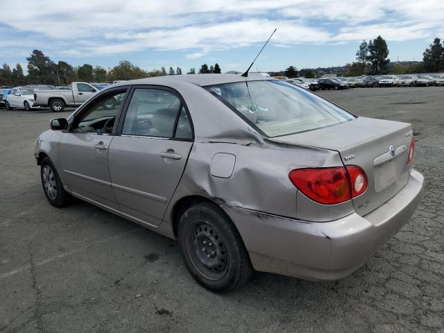 1NXBR32E03Z186835 - 2003 TOYOTA COROLLA CE BEIGE photo 2