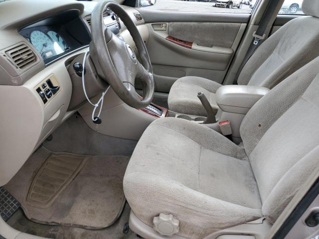 1NXBR32E03Z186835 - 2003 TOYOTA COROLLA CE BEIGE photo 7