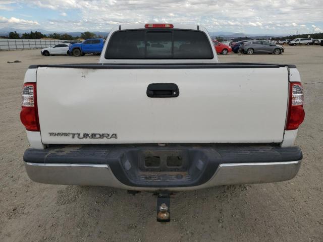 5TBBT44166S483891 - 2006 TOYOTA TUNDRA ACCESS CAB SR5 WHITE photo 6