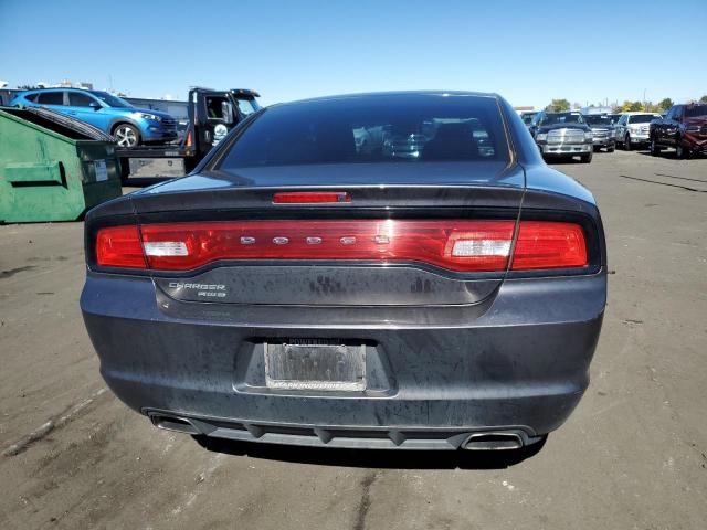 2C3CDXFG0DH686318 - 2013 DODGE CHARGER V6 GRAY photo 6