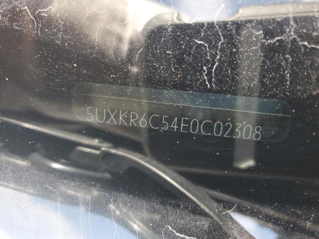 5UXKR6C54E0C02308 - 2014 BMW X5 XDRIVE50I BLACK photo 12