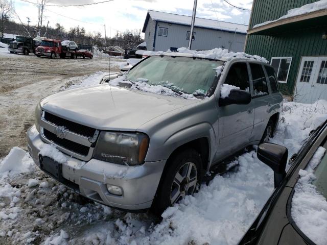 1GNDS13S482129929 - 2008 CHEVROLET TRAILBLAZE LS SILVER photo 1