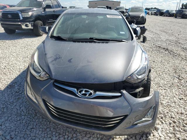 KMHDH4AEXGU636399 - 2016 HYUNDAI ELANTRA SE GRAY photo 5