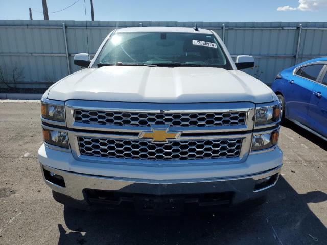 3GCUKREC9FG176469 - 2015 CHEVROLET SILVERADO K1500 LT WHITE photo 5