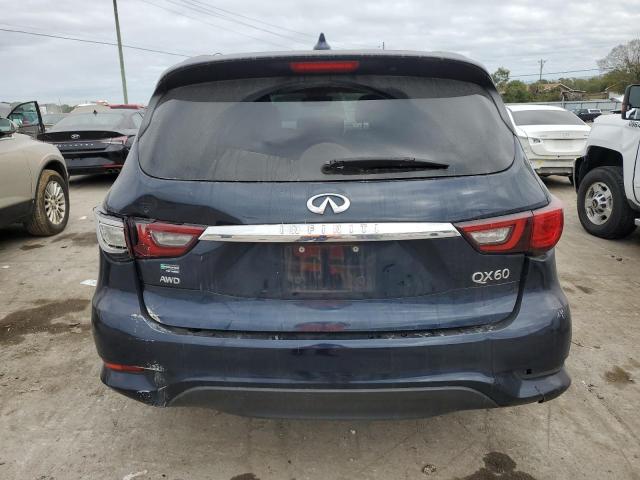 5N1DL0MM1LC515996 - 2020 INFINITI QX60 LUXE BLUE photo 6