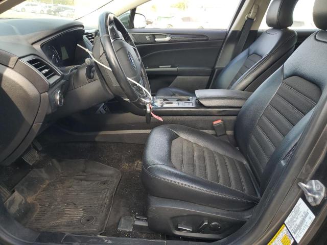 3FA6P0HDXJR252455 - 2018 FORD FUSION SE GRAY photo 7