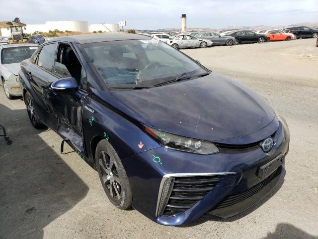 JTDBVRBD4GA000201 - 2016 TOYOTA MIRAI BLUE photo 4