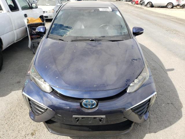 JTDBVRBD4GA000201 - 2016 TOYOTA MIRAI BLUE photo 5