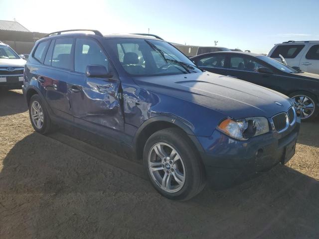 WBXPA934X4WA61587 - 2004 BMW X3 3.0I BLUE photo 4