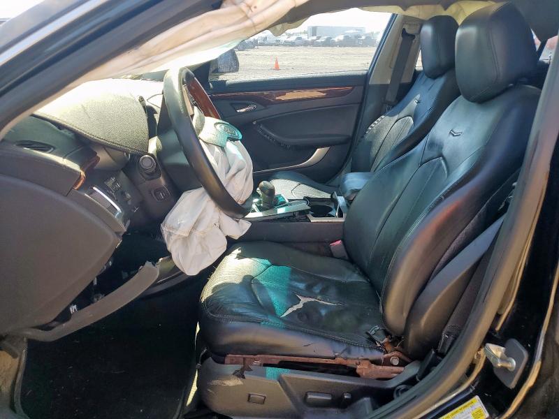 1G6DV57V690104591 - 2009 CADILLAC CTS HI FEATURE V6 BLACK photo 7