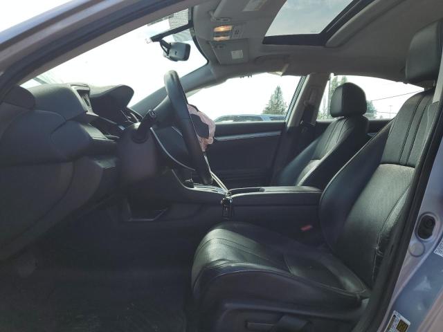 2HGFC1F73GH645907 - 2016 HONDA CIVIC EXL SILVER photo 7