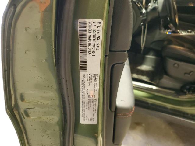 1C4RJFLG7MC816644 - 2021 JEEP GRAND CHER TRAILHAWK 绿色 照片 12