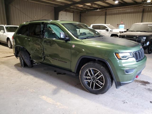 1C4RJFLG7MC816644 - 2021 JEEP GRAND CHER TRAILHAWK 绿色 照片 4