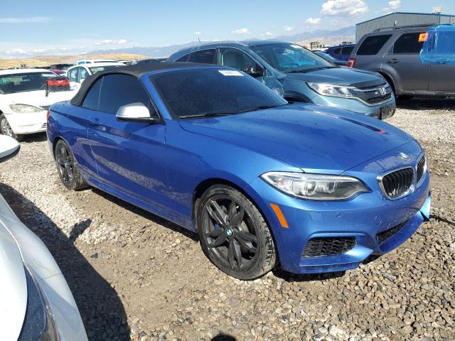 WBA2L1C39HV666863 - 2017 BMW M240I BLUE photo 4