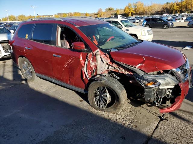 5N1DR2MM1JC632954 - 2018 NISSAN PATHFINDER S MAROON photo 4