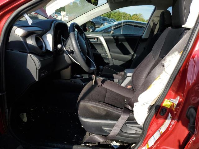JTMRFREVXFD139617 - 2015 TOYOTA RAV4 XLE RED photo 7