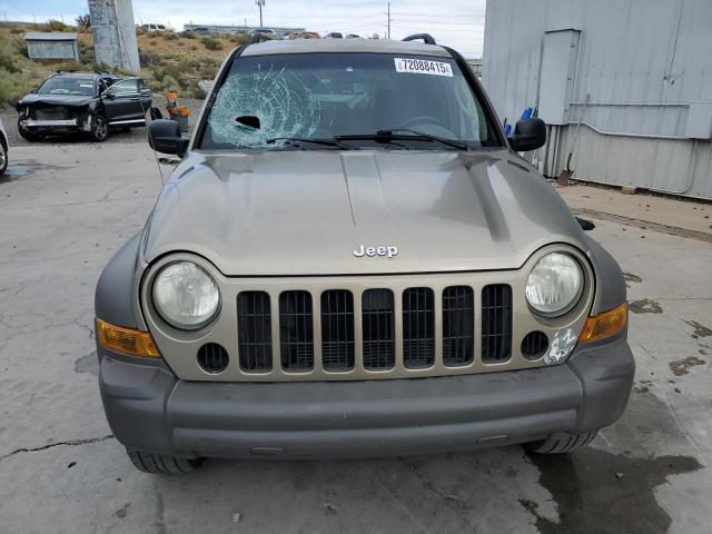 1J4GL48K16W200372 - 2006 JEEP LIBERTY SPORT Złoty zdjęcie 5
