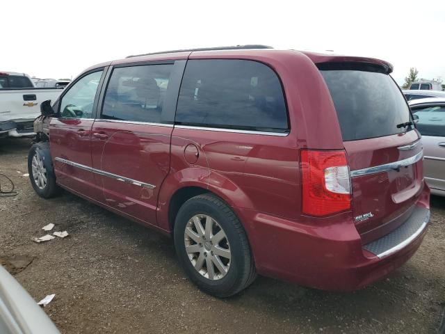 2C4RC1BGXFR514922 - 2015 CHRYSLER TOWN & COU TOURING RED photo 2