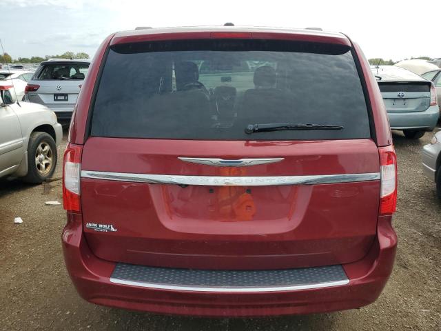 2C4RC1BGXFR514922 - 2015 CHRYSLER TOWN & COU TOURING RED photo 6