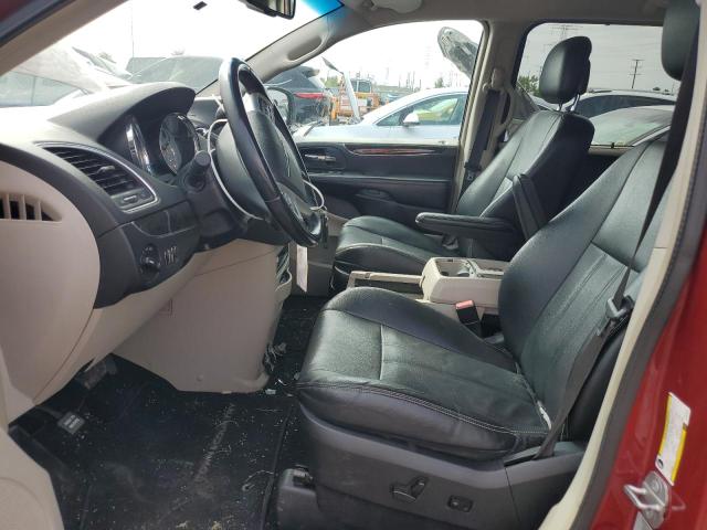 2C4RC1BGXFR514922 - 2015 CHRYSLER TOWN & COU TOURING RED photo 7