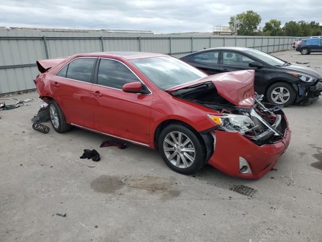4T4BF1FK2ER368994 - 2014 TOYOTA CAMRY L RED photo 4