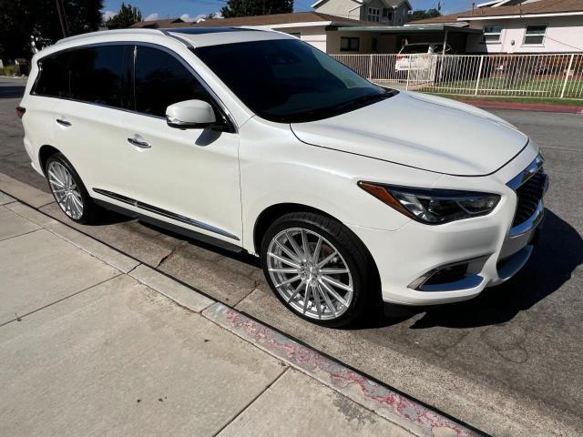 5N1DL0MNXKC508326 - 2019 INFINITI QX60 LUXE WHITE photo 1