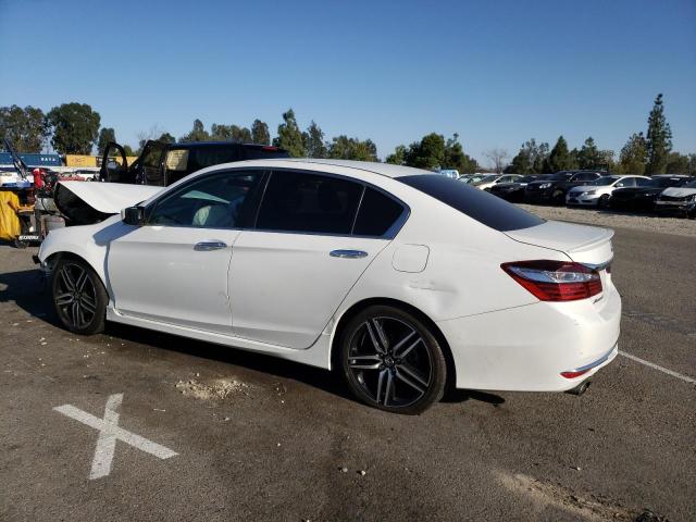 1HGCR2F53HA007873 - 2017 HONDA ACCORD SPORT WHITE photo 2