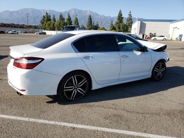 1HGCR2F53HA007873 - 2017 HONDA ACCORD SPORT WHITE photo 3