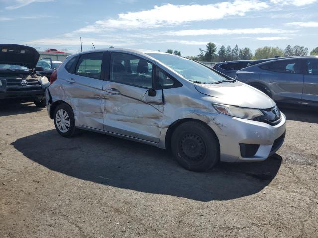 JHMGK5H58HS001742 - 2017 HONDA FIT LX SILVER photo 4