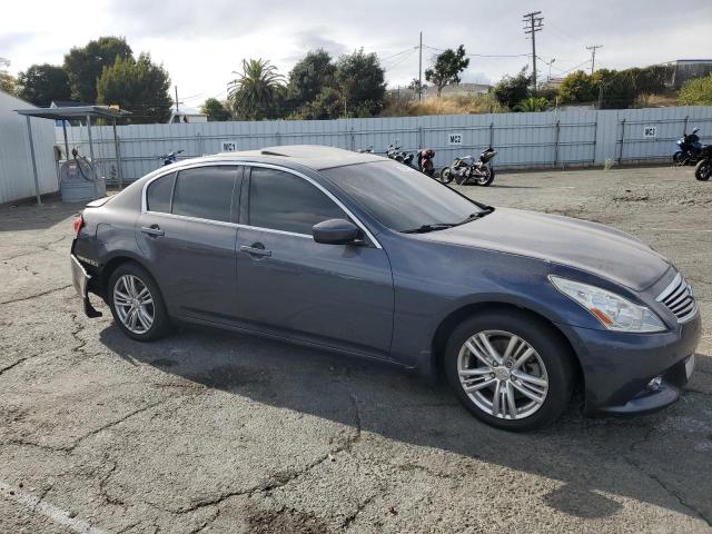 JN1CV6AP8AM405436 - 2010 INFINITI G37 BASE GRAY photo 4