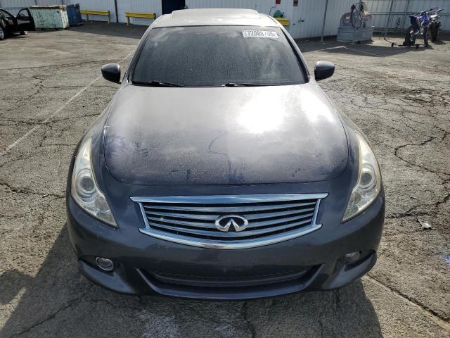 JN1CV6AP8AM405436 - 2010 INFINITI G37 BASE GRAY photo 5