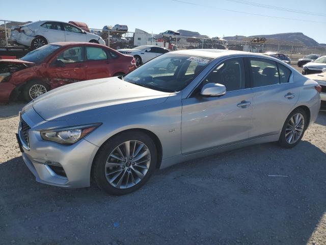 JN1EV7AP2JM365983 - 2018 INFINITI Q50 LUXE SILVER photo 1