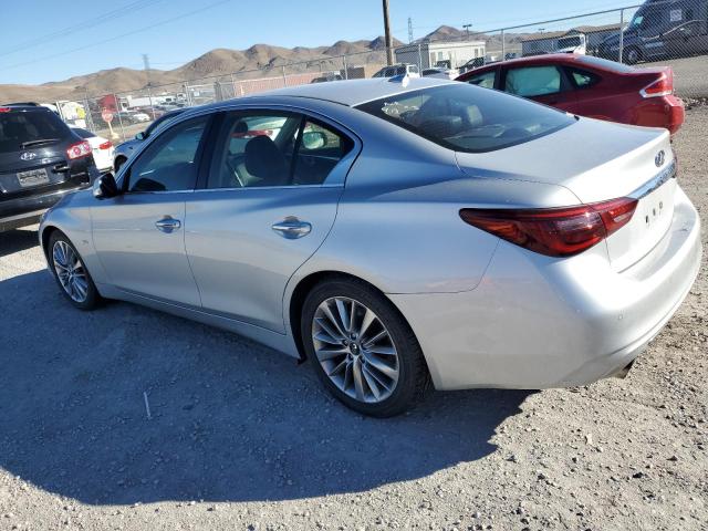 JN1EV7AP2JM365983 - 2018 INFINITI Q50 LUXE SILVER photo 2