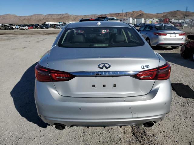 JN1EV7AP2JM365983 - 2018 INFINITI Q50 LUXE SILVER photo 6