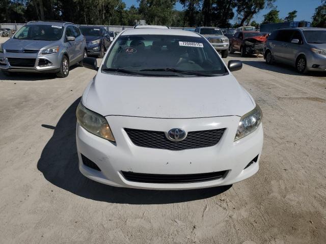 1NXBU40E99Z123829 - 2009 TOYOTA COROLLA BASE Ақ фото 5