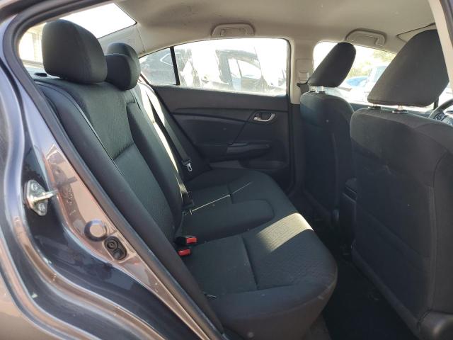 19XFB2F52FE046013 - 2015 HONDA CIVIC LX GRAY photo 10