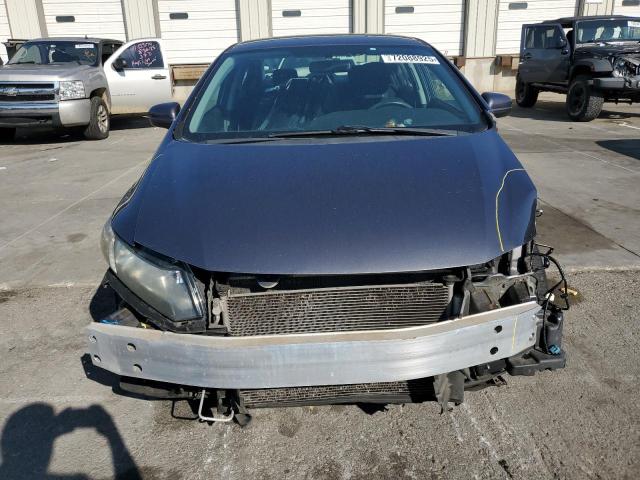 19XFB2F52FE046013 - 2015 HONDA CIVIC LX GRAY photo 5