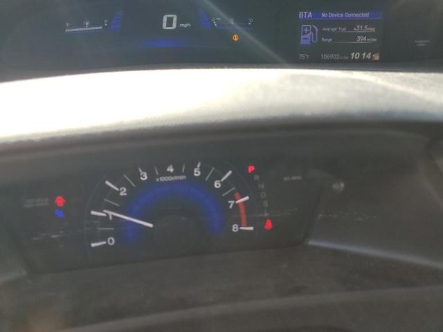 19XFB2F52FE046013 - 2015 HONDA CIVIC LX GRAY photo 9