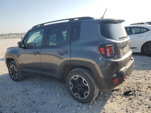 ZACCJBCB2HPE86898 - 2017 JEEP RENEGADE TRAILHAWK CHARCOAL photo 2