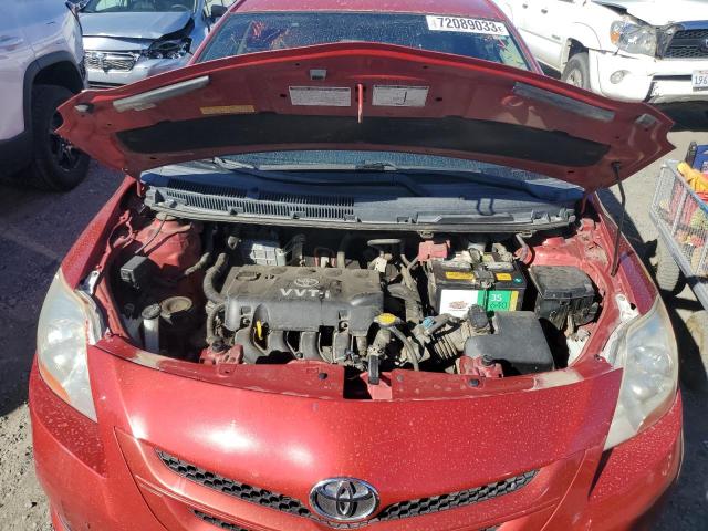 JTDBT923271069269 - 2007 TOYOTA YARIS RED photo 11