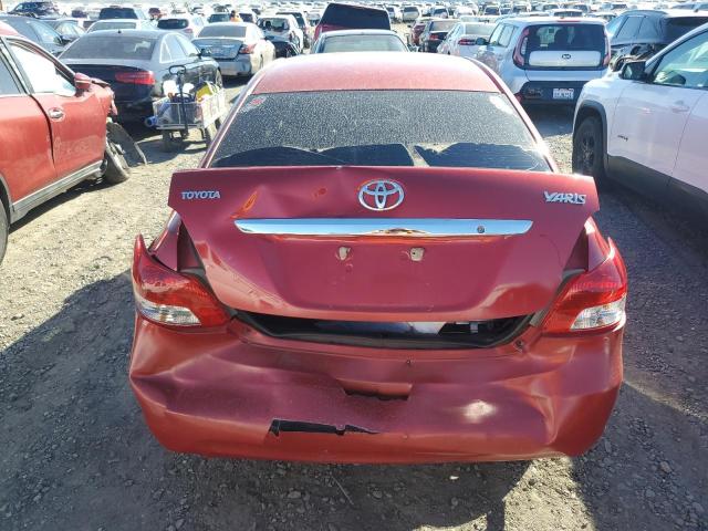 JTDBT923271069269 - 2007 TOYOTA YARIS RED photo 6