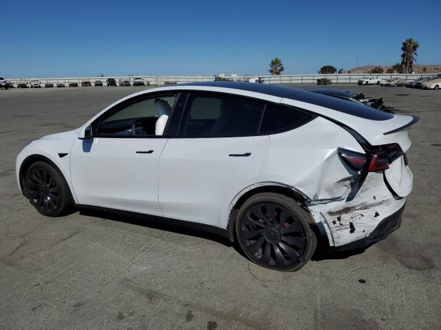 7SAYGDEF4PF882291 - 2023 TESLA MODEL Y WHITE photo 2