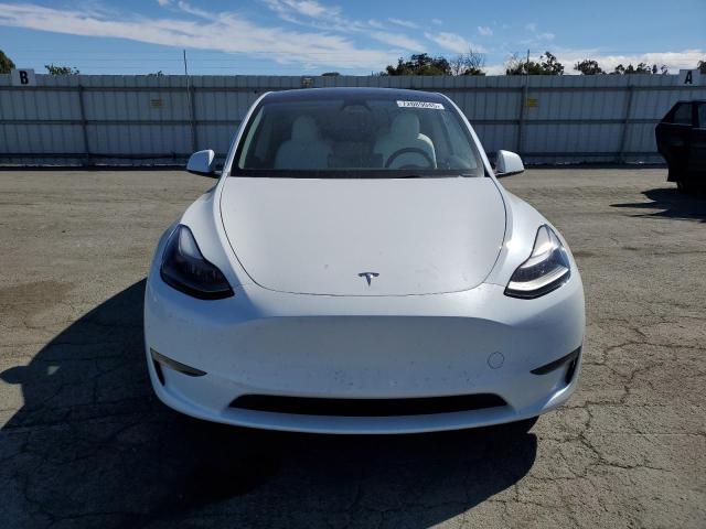 7SAYGDEF4PF882291 - 2023 TESLA MODEL Y WHITE photo 5
