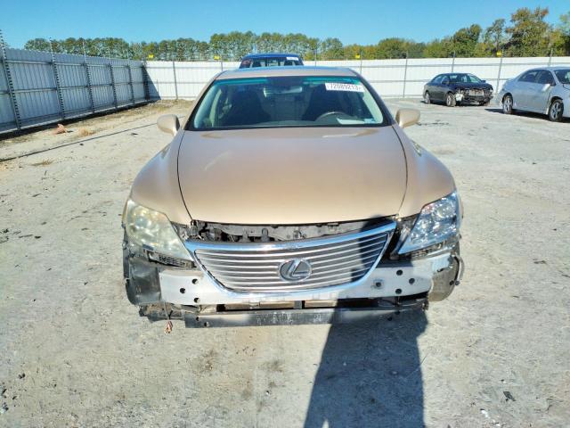 JTHBL46F475021058 - 2007 LEXUS LS 460 GOLD photo 5