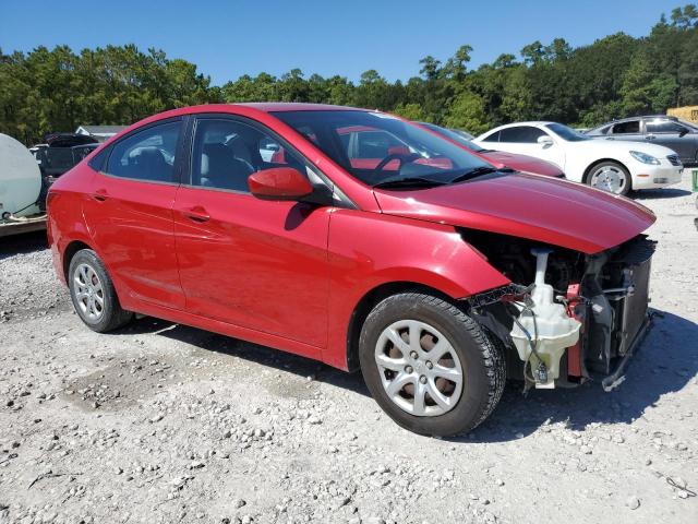 KMHCT4AE7EU649523 - 2014 HYUNDAI ACCENT GLS MAROON photo 4