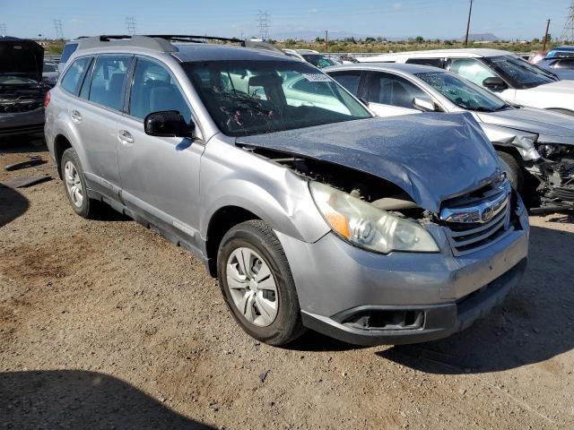 4S4BRCAC3A3332907 - 2010 SUBARU OUTBACK 2.5I SILVER photo 4