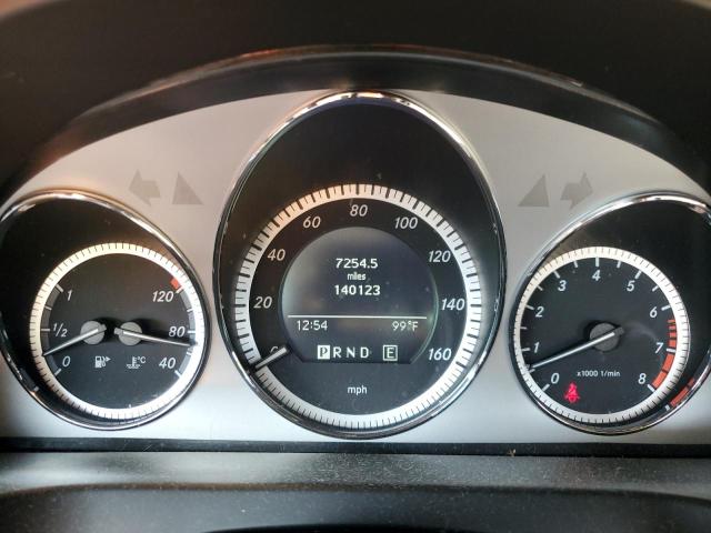 WDDGF8BB1BR138550 - 2011 MERCEDES-BENZ C 300 4MATIC RED photo 9