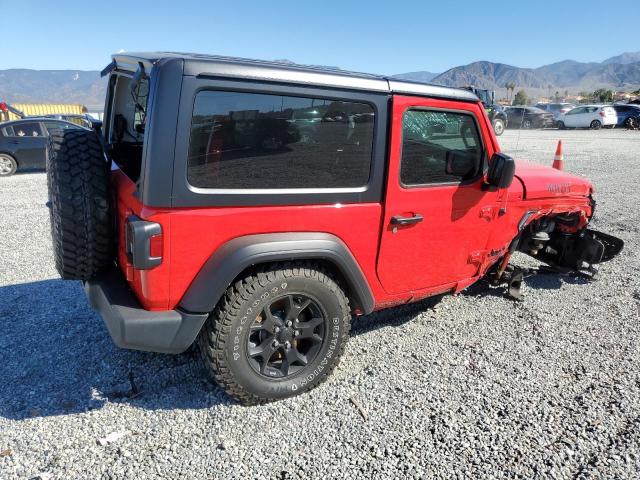 1C4GJXAN5NW140838 - 2022 JEEP WRANGLER SPORT RED photo 3