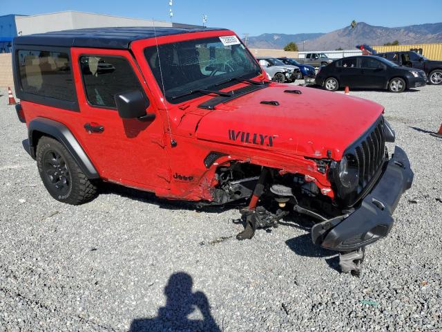 1C4GJXAN5NW140838 - 2022 JEEP WRANGLER SPORT RED photo 4